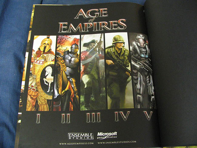 Age of Empires 3 Collectors Edition Artbook - Age of Empires 4