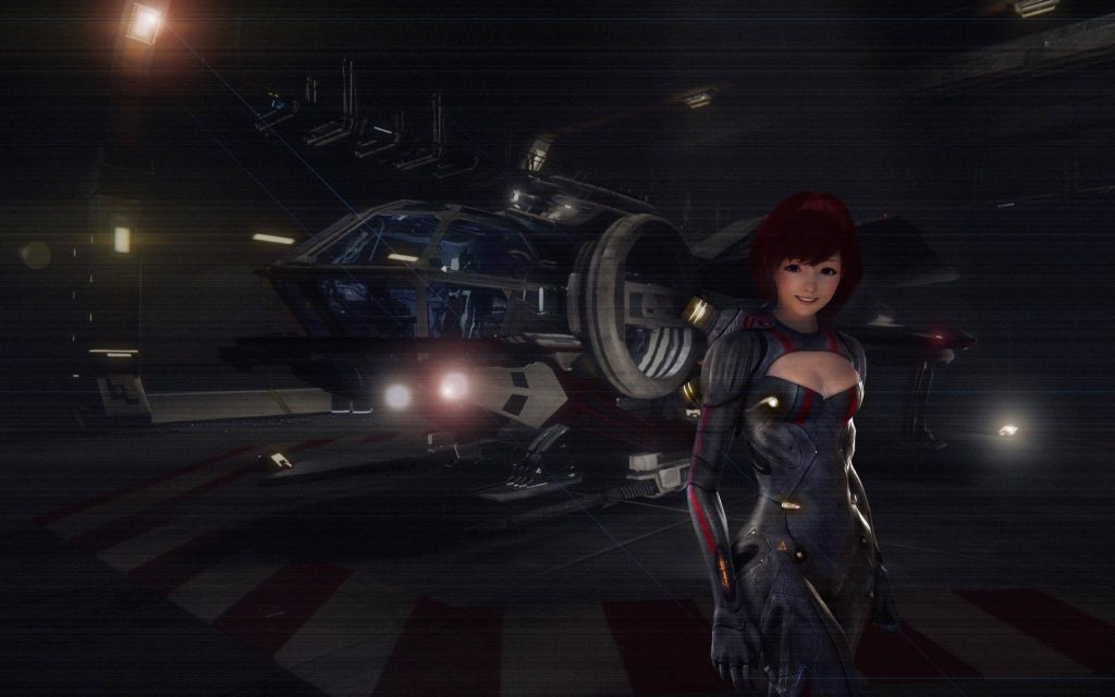 Female Character in Star Citizen